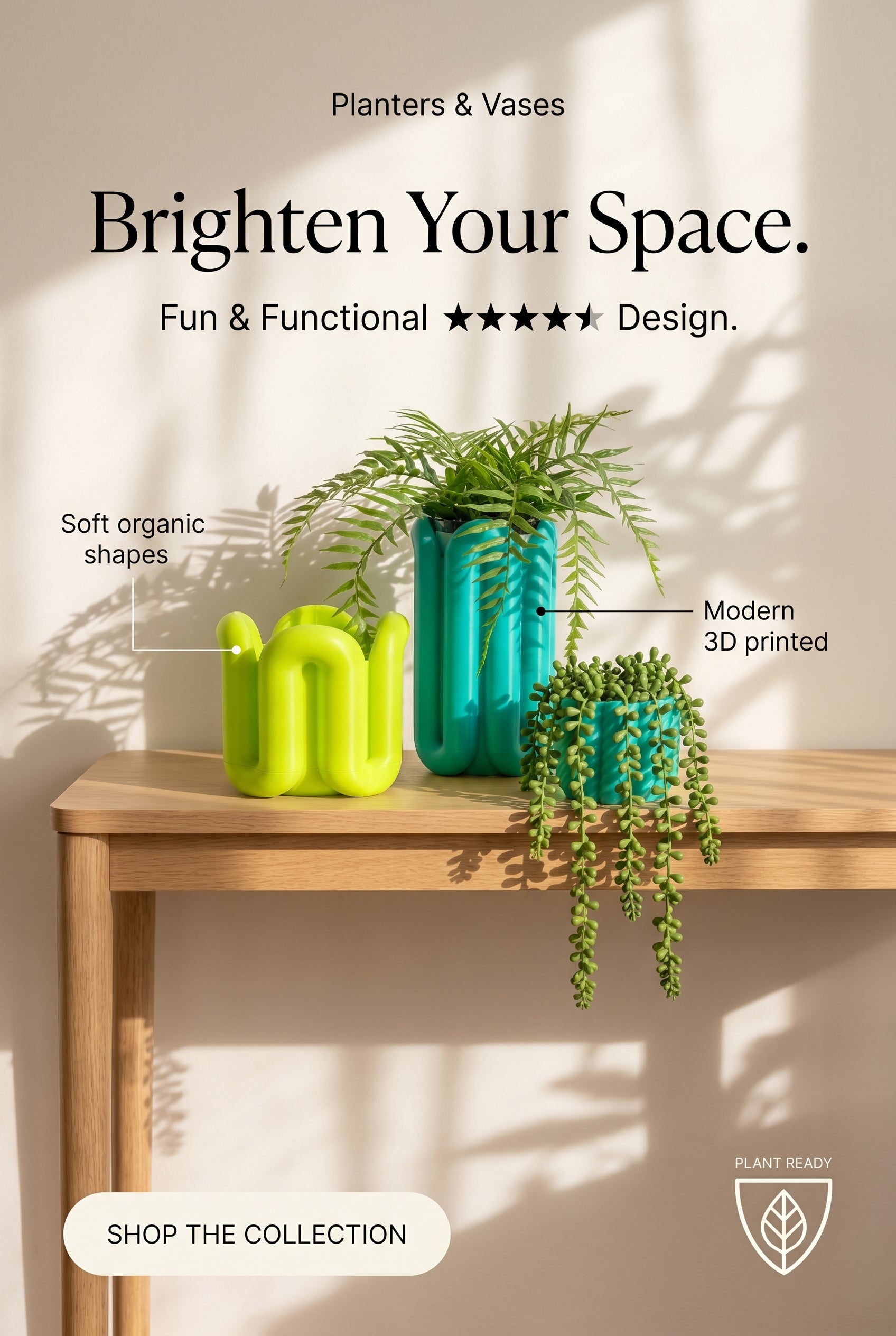 Modern Planters & Vases with Personality