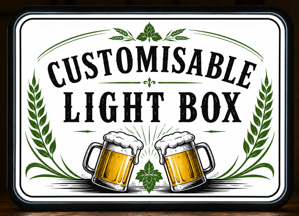 Personalised Light Box - Made to Order