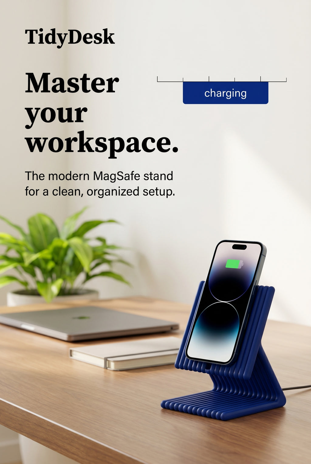 Minimal iPhone MagSafe Charging Dock