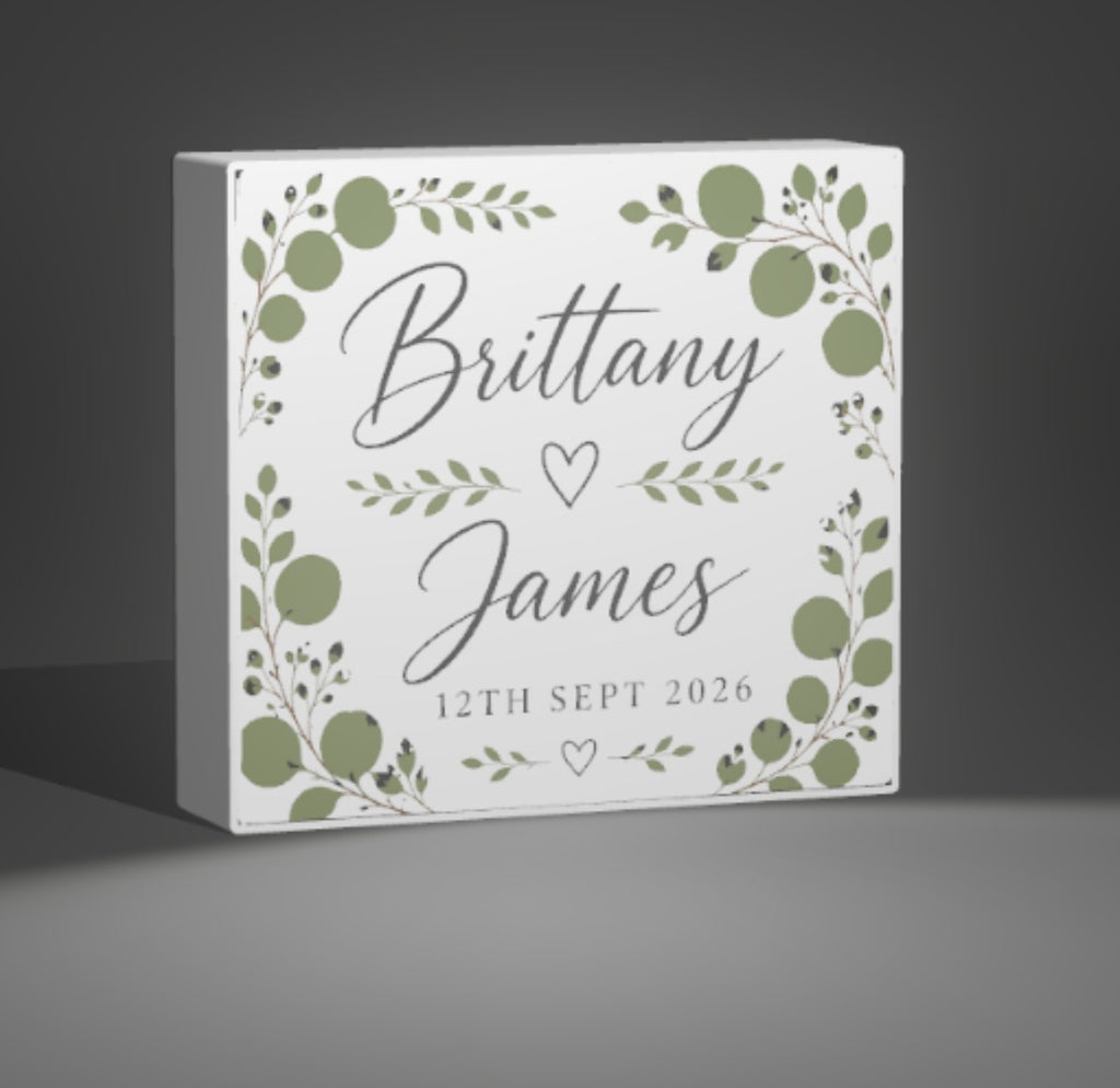 Personalised Light Box - Made to Order