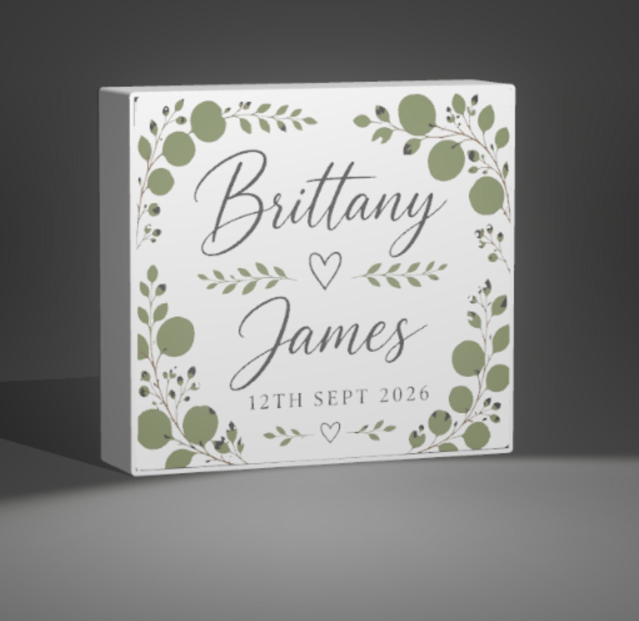 Personalised Light Box - Made to Order