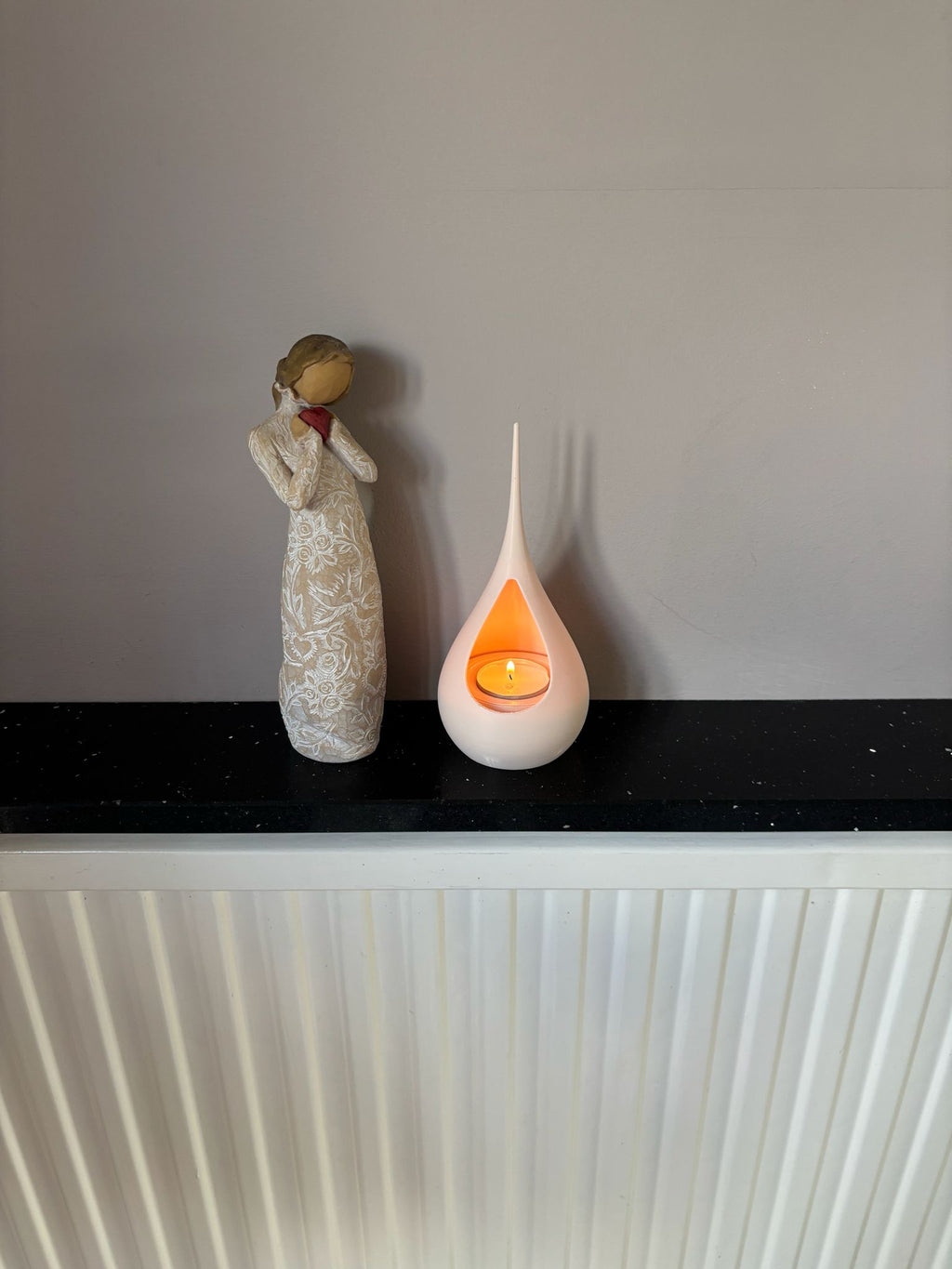 Tear Drop Tea light Holder