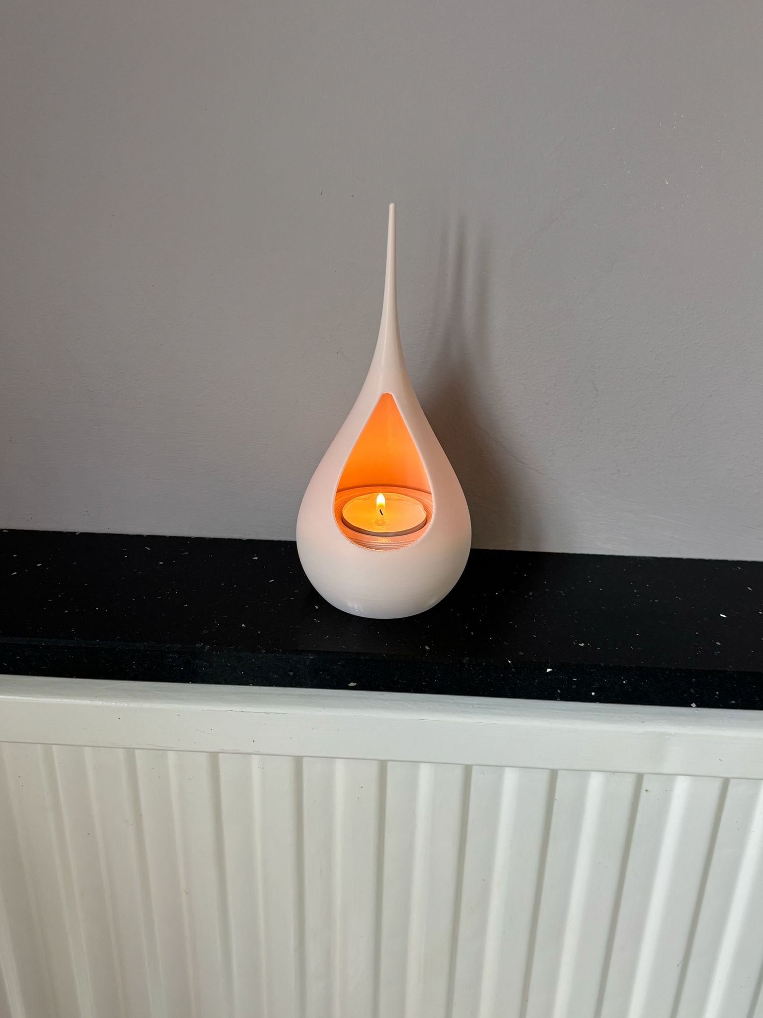 Tear Drop Tea light Holder